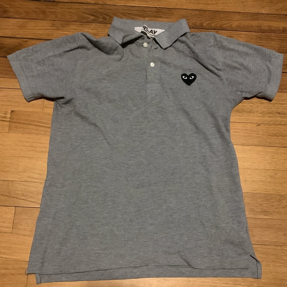 Grey cdg polo